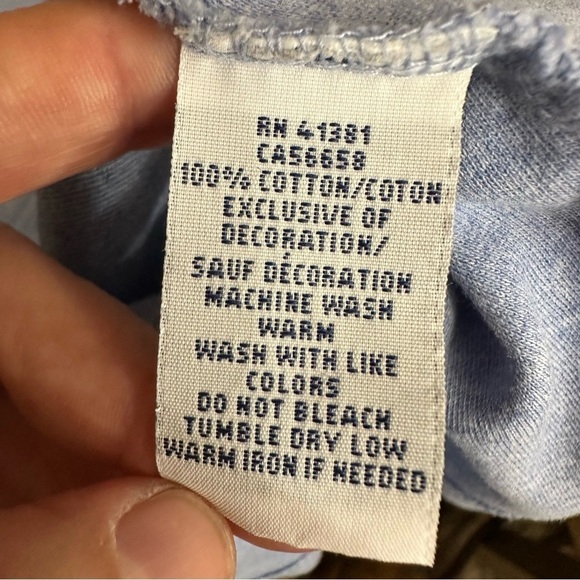 Polo Ralph Lauren Light Blue Short Sleeve Polo Shirt Men’s Size XXL 100% Cotton - Picture 6 of 6